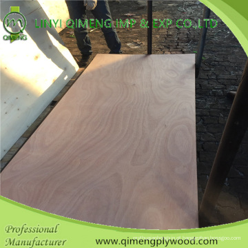 Okpume Door Size Plywood ou 3&#39;x8 &#39;Okoume Comercial Contraplacado